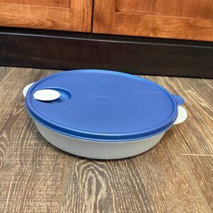 Tupperware Crystal Wave Divided Dish